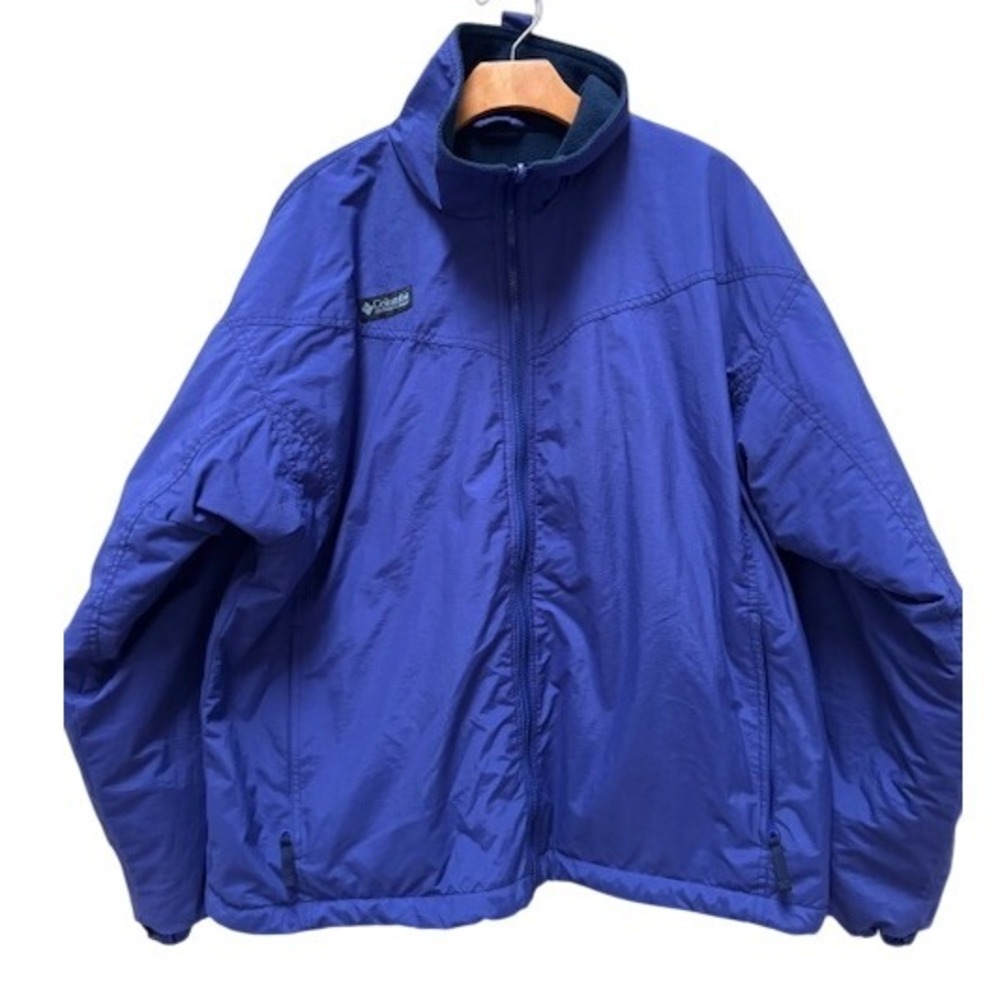 VINTAGE‎ Columbia Sportswear Company Blue Winter Jacket Men's - Large